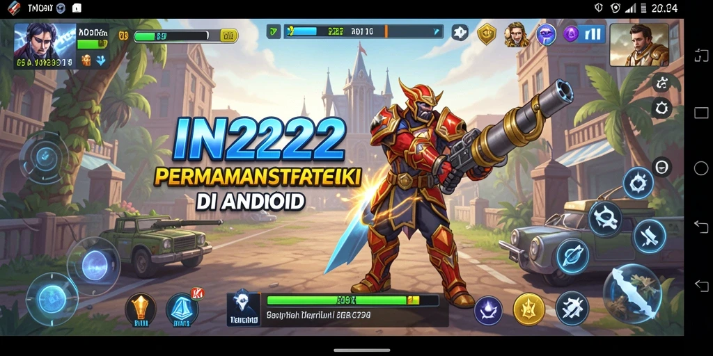 Tangkapan layar IN22 menunjukkan aksi pertempuran yang strategis dan mendebarkan.