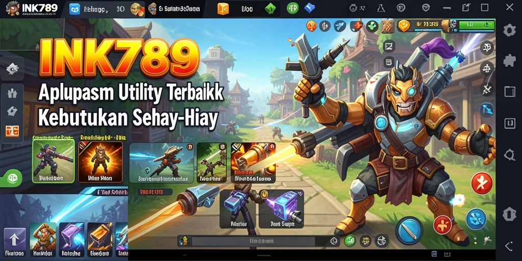 Screenshot INK789 menampilkan fitur pengelolaan tugas yang intuitif.