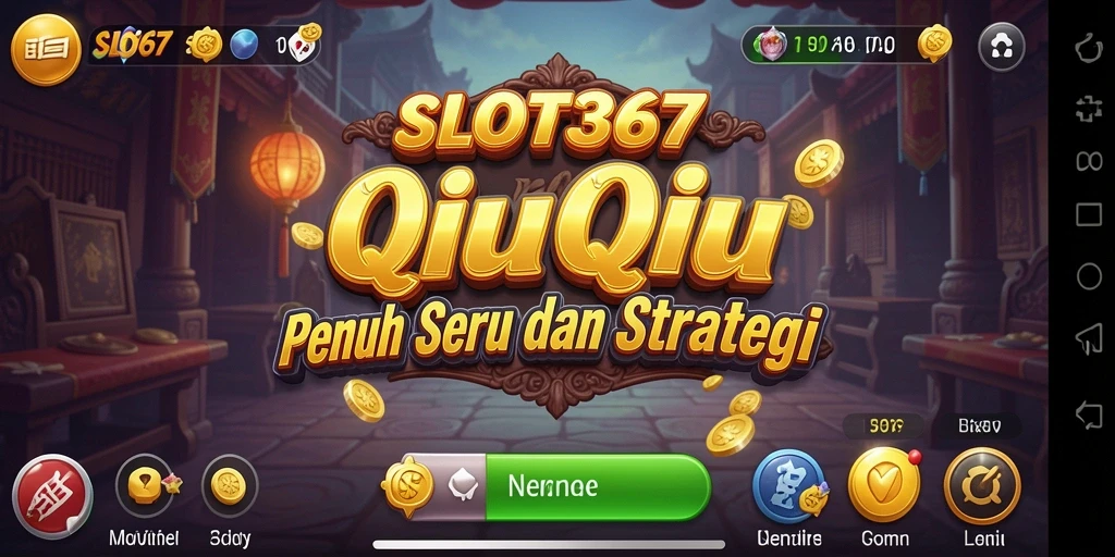 Tampilan gameplay seru dari SLOT367 dengan strategi QiuQiu.