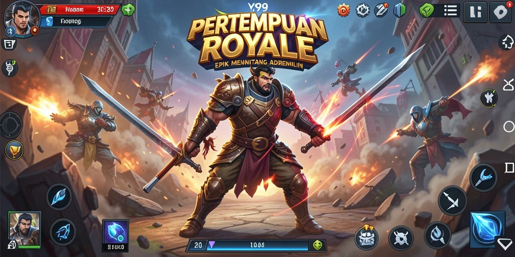 Tampak menariknya gameplay Y89 dalam pertarungan Battle Royale.